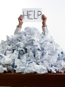 Help, stuck in a paper mess